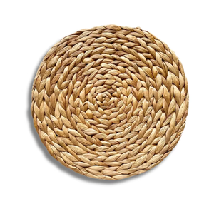 Plato de Ratán Rústico Hecho a Mano para Decoración de Mesa de Boda, Plato de Ratán Tejido Natural - Product Image 5