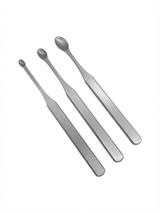 Cuchara Hatt redonda para corte de ligamentos, instrumentos ortopédicos veterinarios de acero para artroplastia excisional de cabeza y cuello femoral en mascotas, manual - Product Image 6