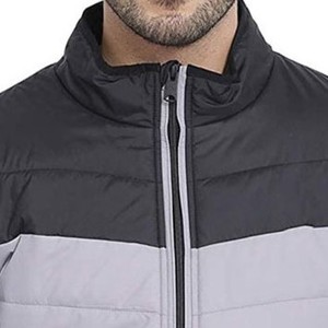 <b>Men</b> Canvas Puffer <b>Jacket</b> Customizable Waterproof Quick Dry Breathable Anti Wrinkle Hot Selling Latest Design - Product Image 4