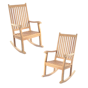 Offre Spéciale de dossier de chaise à bascule moderne en bois sur mesure pour salon produit de haute qualité fabriqué en Indonésie - Product Image 3