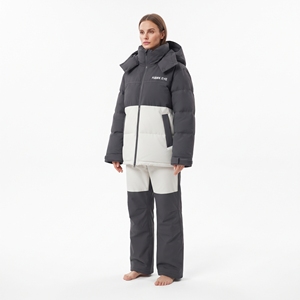Traje de esquí impermeable para mujer, chaqueta de nieve con capucha, cálida y resistente al viento, ropa deportiva para esquí al aire libre - Product Image 6