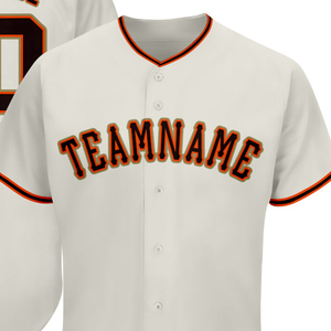 Camiseta de Béisbol Personalizada Sublimada OEM 100% Poliéster Informal con Botones al Frente, Nombre del Equipo, Número, Diseño Deportivo - Product Image 2