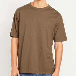 Camiseta Casual Lisa para Hombre, 100% Algodón, Holgada, Deportiva, de Manga Corta, Venta al Por Mayor - Product Image 2