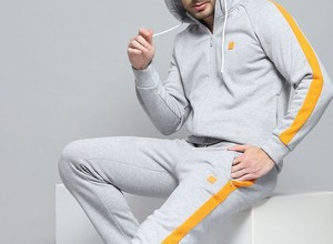 Survêtement d'hiver pour hommes, confortable, professionnel, avec logo personnalisé, grande taille, décontracté, imprimé, léger, respirant, uni, vente en gros - Product Image 6