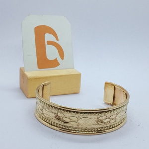 <b>Copper</b> Alloy Cuff <b>Bracelet</b> Antique <b>Copper</b> Plated Classic Style Unisex Jewelry - Product Image 3