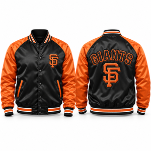 Veste en satin OEM, vente en gros, broderie personnalisée, vêtements d'équipe, vêtements universitaires, uniformes scolaires, tenues de club, streetwear, mode - Product Image 2