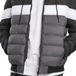 Bulk Wholesale <b>Men's</b> Down Outerwear Down Filled Polyester Quilted Urban Cold Weather Wholesale Supplier - Product Image 6