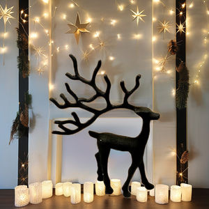 Décorations de fête de cerf de Noël pour l'ambiance festive Décorations de fête de cerf de Noël pour l'ambiance festive - Product Image 1