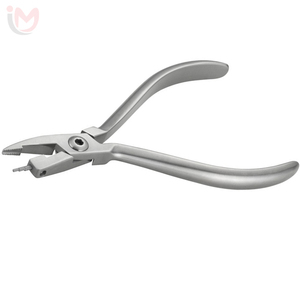 Pince coupante distale orthodontique de haute précision en acier inoxydable, forceps de pliage et de coupe de fil dentaire, équipement de laboratoire dentaire - Product Image 5