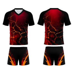 Ensemble d'uniformes de rugby par sublimation 100% polyester respirant, excellent rapport qualité-prix - Product Image 5