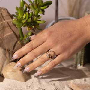 Bague de fiançailles solitaire en diamant de laboratoire East West Pear, minimaliste, délicate, pour un usage quotidien, bijoux élégants en or massif 14k 18k - Product Image 5