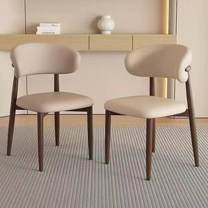 <span class=keywords><strong>Sedia</strong></span> da <span class=keywords><strong>Cucina</strong></span> Moderna di Design Ergonomico Nordico Imbottita Senza Braccioli Dimensioni Adeguate per Sala da Pranzo - Product Image 3