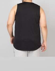 Débardeur de sport en coton à séchage rapide pour homme, col rond, sans manches, couleur unie, vente en gros - Product Image 2