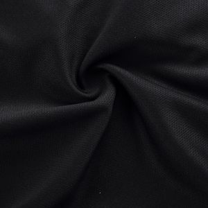 RIFAT SPORTS WEAR Customized Team Name Black <b>Baseball</b> Jersey Red Trim Short Sleeve Button Breathable Polyester Mesh Unisex Adult - Product Image 6