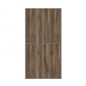 Carreaux de sol vitrifiés en porcelaine finition mate à faible absorption d'eau touche de sculpture 600x1200 matériau en bois disponible exportation inde - Product Image 2