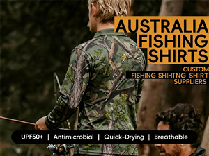 OEM Custom Fishing Polo Shirts Lightweight Comfortable Summer Wear - Product Image 4