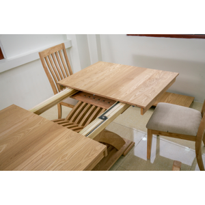 Juego de Mesa y Sillas de Comedor de Madera AMITY con Certificación Estándar, Diseño Moderno, Impermeable, Ecológico, para 6 Personas, Muebles para el Hogar - Product Image 5