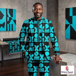 Tissu en coton imprimé africain de qualité supérieure, vente en gros, fabricant de textiles sur mesure OEM ODM, fournisseur d'exportation, produits à marque privée - Product Image 6