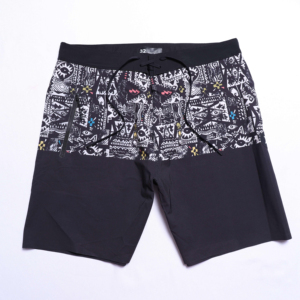 Pantalones Cortos Bermuda para Hombre, de Color Sólido, Secado Rápido, Transpirables, con Bolsillos Delanteros, Cintura Media, Cierre con Cordón, 100% Poliéster Tejido, Casuales - Product Image 3