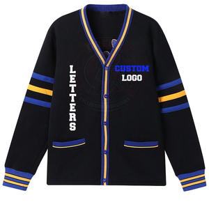 เสื้อคาร์ดิแกนอะคริลิค Sigma Gamma Rho สีสั่งทำพิเศษ ปักลาย ระบายอากาศได้ดี สำหรับชมรมนักศึกษา วิทยาลัย และมหาวิทยาลัย - Product Image 1