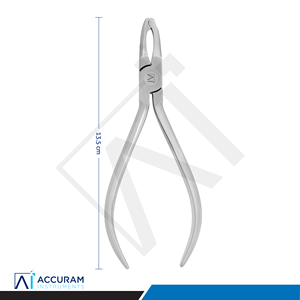 Pince de contourage de couronne Accuram de qualité professionnelle 13,5 cm, instrument dentaire orthodontique chirurgical en acier inoxydable, manuel, CE - Product Image 6