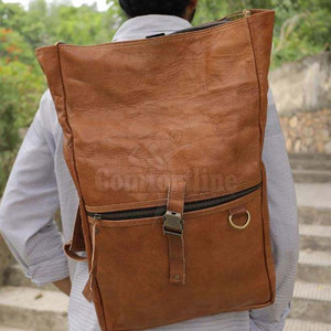 Sac messager en cuir véritable de qualité supérieure pour hommes, sac à bandoulière vintage, pour affaires, voyages, usage quotidien - Product Image 5