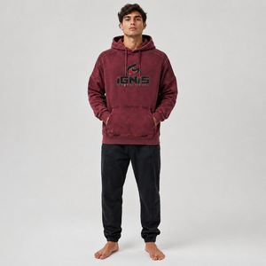 Sweat-shirts à capuche vintage en coton 100% respirant de haute qualité, mélange de coton, mode homme, pour adultes, vente en gros - Product Image 4