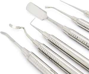 ชุดเครื่องมือผ่าตัดกระดูกปริทันต์ยี่ห้อ Custom Brand สำหรับงานทันตกรรม  แบบมืออาชีพ  พร้อมอุปกรณ์ยกกระดูก  สำหรับการปลูกถ่าย  ได้รับการรับรองมาตรฐาน CE  ระดับความปลอดภัย MOL คลาส I SurgiRight - Product Image 4