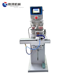 Bán tự động 2-trạm 2-màu đưa đón <span class=keywords><strong>Pad</strong></span> máy in cho EVA lót và các sản phẩm nhựa Tampon in ấn - Product Image 5