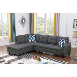 Juego de sofá y chaise longue Alger de 2 piezas, orientado a la izquierda, de 98 pulgadas de ancho - Product Image 1
