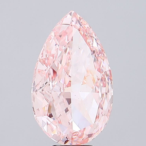 Diamant de laboratoire de haute qualité, taille poire, rose vif fantaisie, clarté VS2, CVD, diamant non monté, polissage excellent, approvisionnement export. - Product Image 5