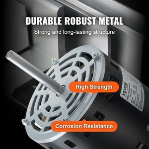 มอเตอร์พัดลมเตาเผา 208/230V 1/2HP 5 ระดับความเร็ว หมุนตามเข็มนาฬิกา/หมุนทวนเข็มนาฬิกา ขนาดเฟรม 48 ความยาวเพลา 3.4 นิ้ว 7.5 ฟุต/450V อะไหล่ระบบ HVAC - Product Image 4