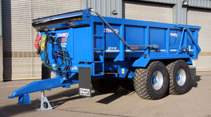Heavy Duty Steel Frame Construction Dumper <b>Trailer</b> Hydraulic Tipping Body High Capacity Farm And Industrial <b>Cargo</b> Transport 128! - Product Image 6