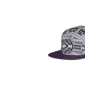 Gorra de hombre con patrón geométrico, estilo urbano, visera morada, tela de malla transpirable, gorra informal de primavera/verano para venta en línea - Product Image 4