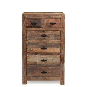 Modern Eco-Friendly Solid Wood Living Room <b>Cabinet</b> with 2 Drawers <b>Storage</b> Furniture for Home Apartment Hotel Use - Product Image 2