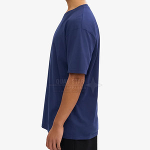 T-shirt imprimé à manches courtes 100 % coton coupe ample pour homme, prix de gros, logo personnalisé, meilleur prix - Product Image 2