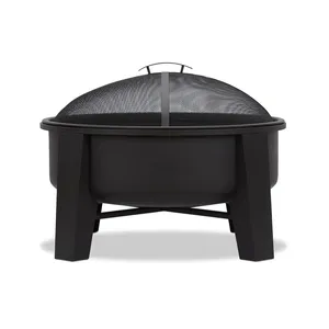 Brasero de luxe fait main en acier inoxydable pour barbecue extérieur, foyer de jardin, chauffage de terrasse robuste, prix usine - Product Image 1