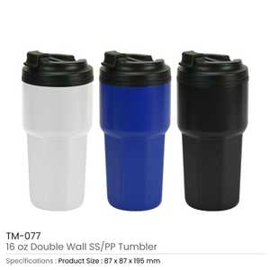 Vaso Térmico de Acero Inoxidable para Viajar, 473 ml, Aislamiento al Vacío, Tapa Abatible, Diseño Moderno para Viajes al Aire Libre - Product Image 2