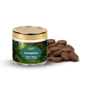 Bakhoor Oud Forêt de Luxe, Comprimé d'Encens Oriental aux Herbes Arabes, Parfum d'Ambiance pour la Maison, Aromathérapie pour la Prière, Prix d'Usine, Étiquette Personnalisée - Product Image 1