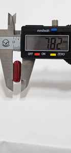 Coral rouge naturel italien de la Méditerranée, forme capsule, couleur sang, qualité de verre fine, pierre précieuse, pierre précieuse en vrac pour bijoux - Product Image 5