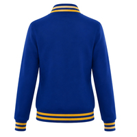 Blouson Bomber en Satin Léger Zippé pour Femme Sigma Gamma Rho avec Bordure Côtelée – Tenue de Sororité Grecque Personnalisable OEM Vente en Gros
