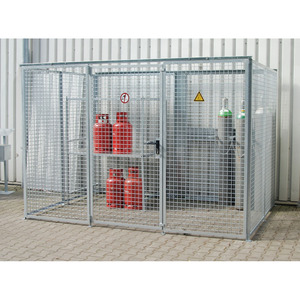 Magazzino per bombole di gas tipo GFC-M5 senza tetto con porta a un'ala bloccabile - Product Image 1