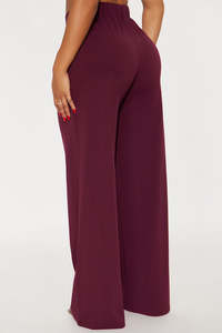 Women's High-Waist Wide-Leg Casual Old Money Trousers Comfortable Stylish Loose Fit Leggings for Daily Wear Summer - Product Image 5