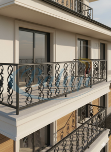 Wholesale Cast Iron & Aluminum Modern Window Grills for Balcony-Durable Architectural Security Panels with 5 Year Warranty - Product Image 2