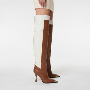Leather Thigh <b>High</b> Fashion Boots For Women <b>High</b> Quality Ladies Over-The-<b>Knee</b> Leather Boots Women Streetwear Thigh <b>High</b> Boots - Product Image 5
