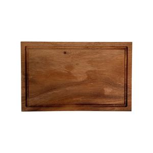 ถาดเสิร์ฟไม้พิมพ์ลายสวยงาม ตกแต่งห้องครัว สำหรับชา กาแฟ อาหารเช้า ของว่าง - Product Image 1