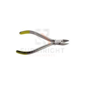 Distal End Cutter Long Handle TC Orthodontic Wire Cutting <b>Pliers</b> Manual Class I German Stainless-Steel CE by Blush Surgical - Product Image 3