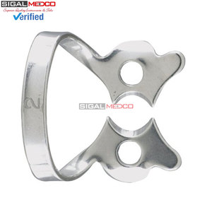 Pince d'isolement dentaire manuelle en acier inoxydable allemand de qualité chirurgicale pour le barrage dentaire, pour la chirurgie générale - Product Image 3