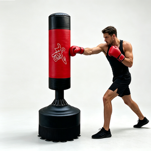 Sac de frappe lourd en gros avec logo personnalisé pour l'entraînement de boxe, le sport, le fitness et l'équipement de gym - Product Image 3