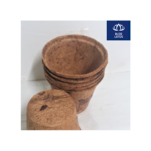 MACETA DE FIBRA DE COCO ECOLOGICA, SEGURA Y LIMPIA, MEJOR VENDIDA, Producto Biológico de Coco Puro, Ideal para Viveros y Cultivo de Plántulas, Proveedor Directo - Product Image 1